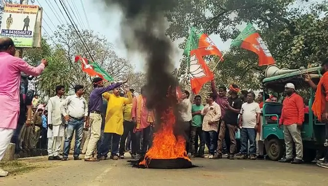 sandeshkhali protest in west bengal