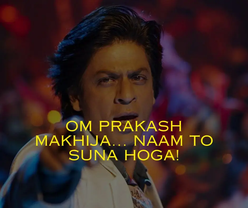 Om Shanti Om Dialogues